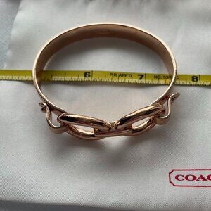Coach Rose Gold Bracelet EUC $35